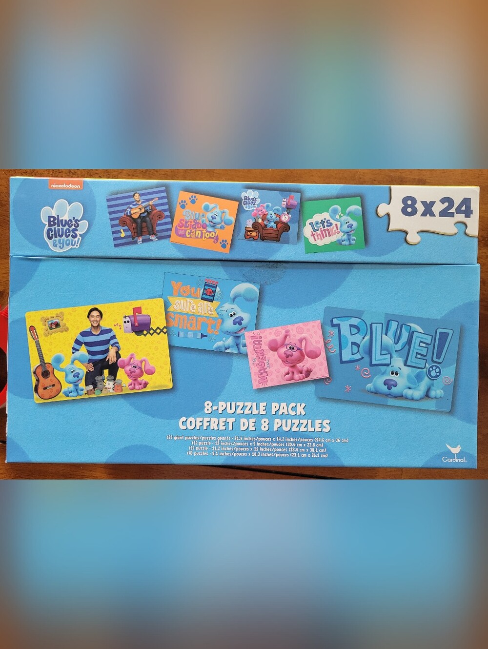 nickelodeon Blue's Clues & You 8-Puzzle Pack - Excellent Like New Condition